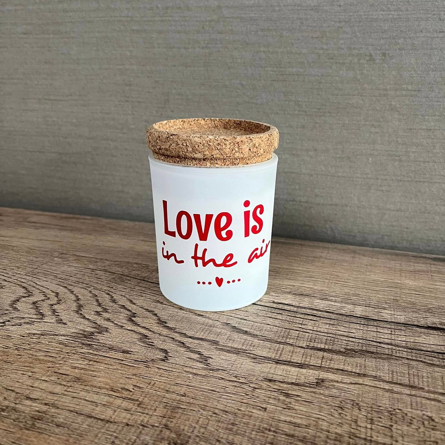 Bougie "Love is in the air"