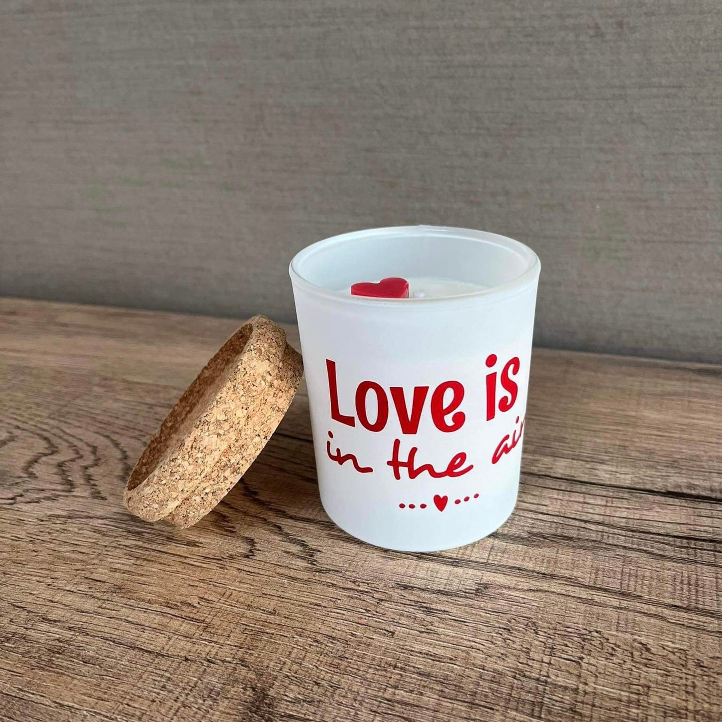 Bougie "Love is in the air"