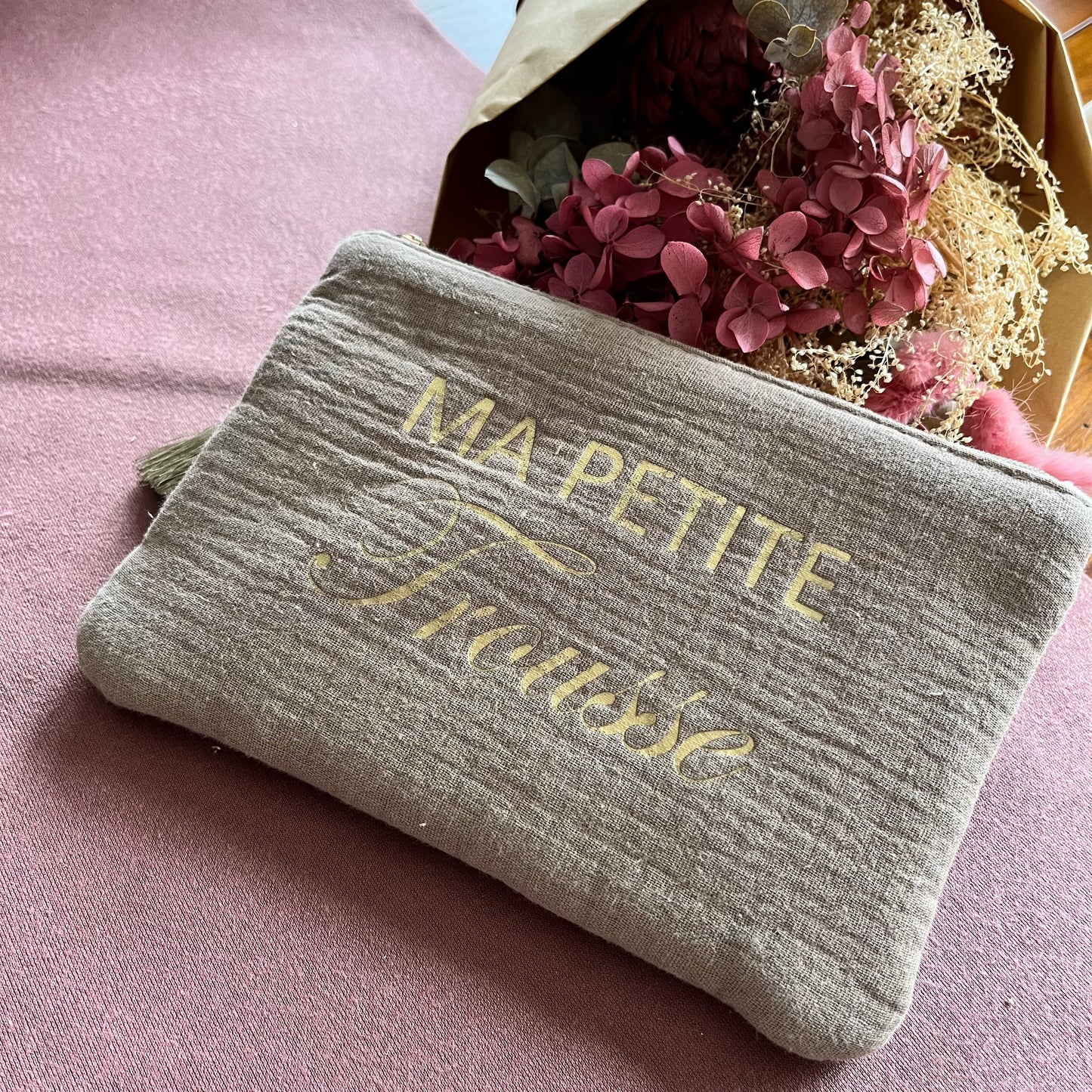 Pochette avec message